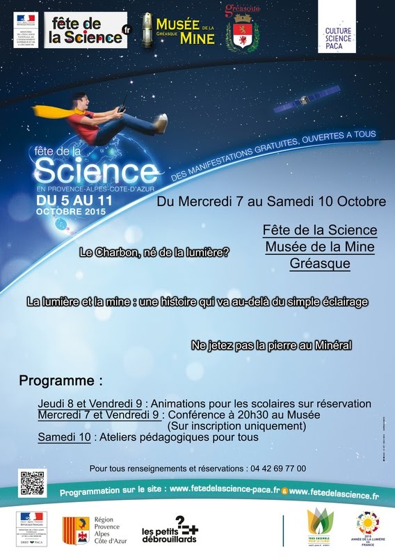 Affiche Fête de la Science Gréasque